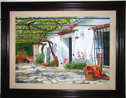 Bajo la parra