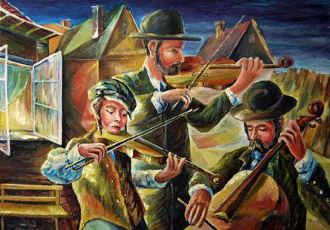 Los músicos locales.