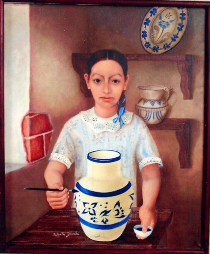 Niña alfarera