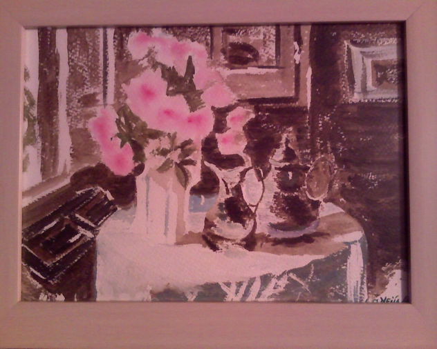 ANOTHER INTERPRETATION JHON SINGER SARGENT`S   SILVER AND ROSES