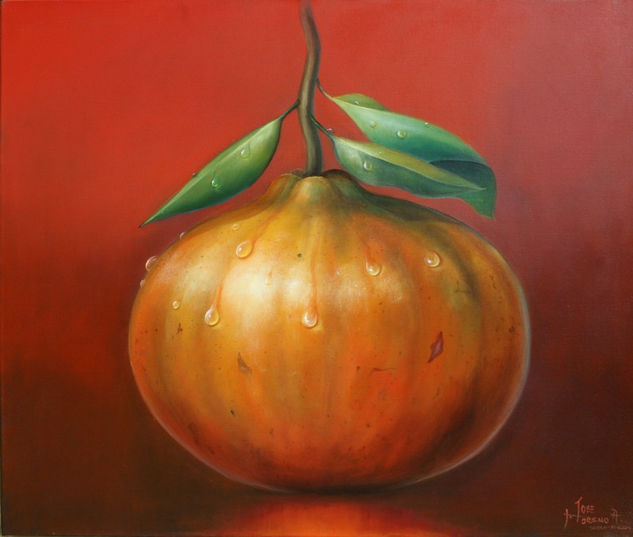 Mandarina Oil Canvas Still Life Paintings