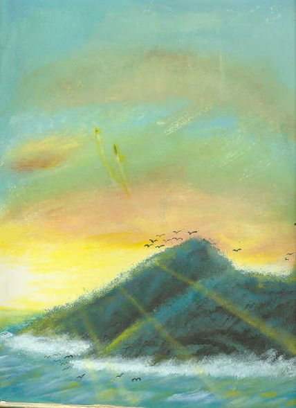 El mar de la tarde