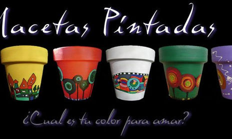 Macetas Pintadas