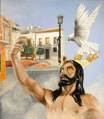 CARTEL OFICIAL SEMANA SANTA VELEZ-MALAGA 2010 Oil Panel Others