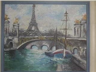 "PARIS" Oil Canvas Landscaping