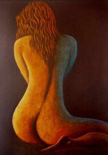 En el Alba Pastel Paper Nude Paintings