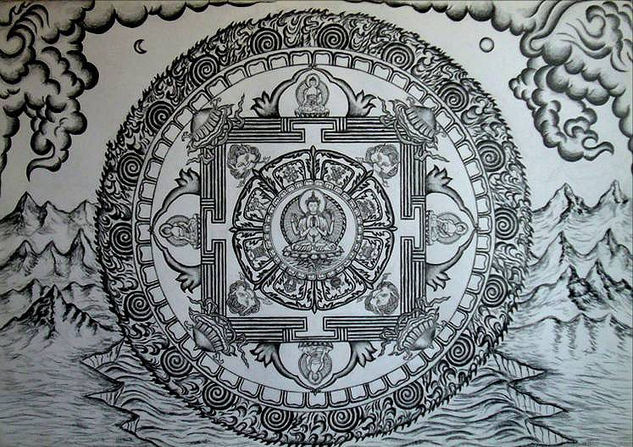 Mandala Chenrezig 