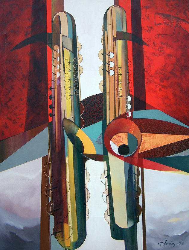 RED SAXOPHONES
