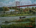 puente sobre el rio yaque