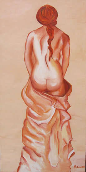 Cuerpo de mujer Oil Canvas Figure Painting