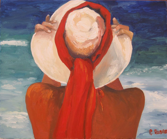 Verano Oil Canvas Figure Painting