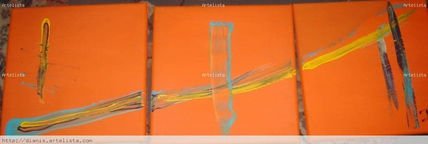 Abstracto Naranja