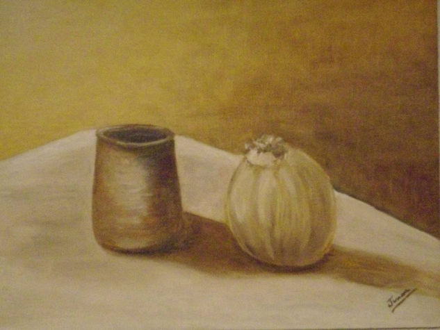 MIEL Y CEBOLLAS Oil Others Still Life Paintings