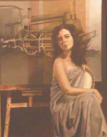 Berenice Oil Canvas Figure Painting