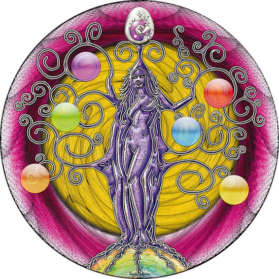 DAMÁRBOL DE LOS CHAKRAS Mixed Media