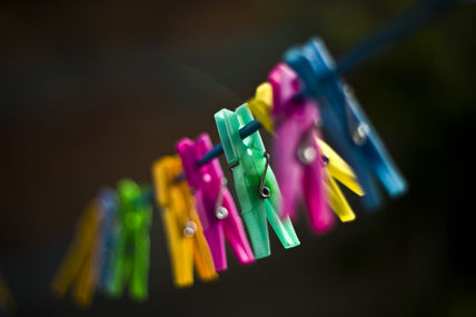Pinzas de la ropa