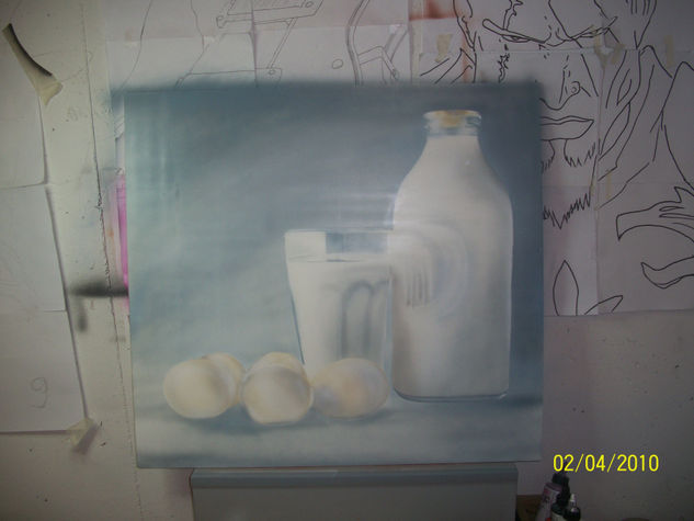 Cocina Oil Panel Still Life Paintings