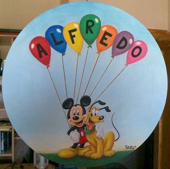 INFANTIL_Alfredo 2 Óleo Lienzo Otros