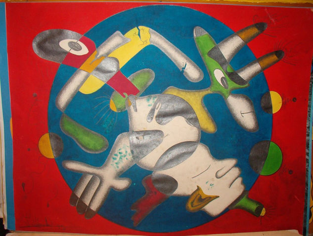 circulo vida Media Mixta Cartulina