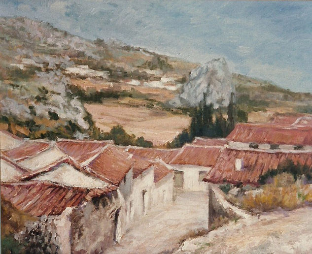 GRAZALEMA Oil Canvas Landscaping