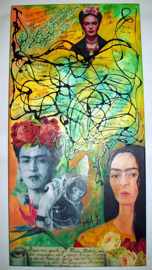 vida y pensamientos enredados de frida Panel Others