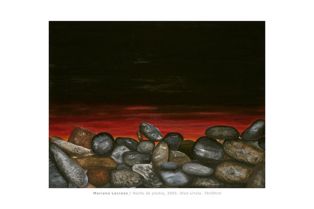 NOCHE DE PIEDRA Oil Canvas Landscaping