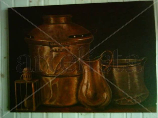 de cobre Oil Canvas Still Life Paintings