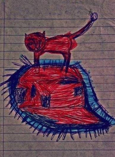 El Gato arriba de...