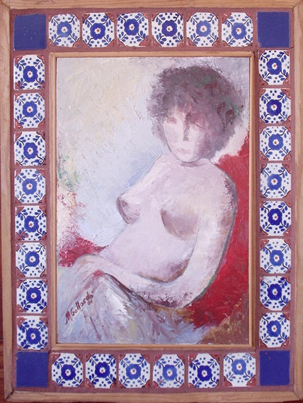 Torso de joven mujer