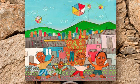 El barrio tiene color