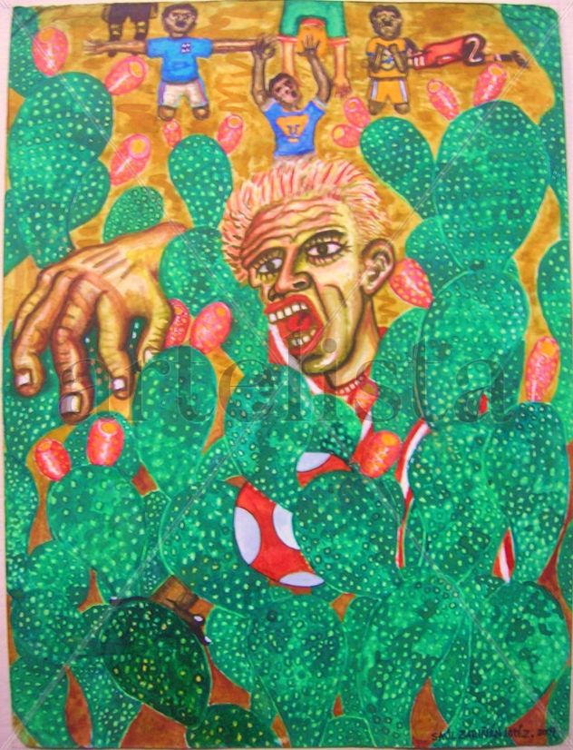 La cortina de nopales