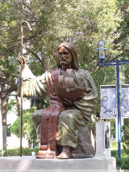 El Cristo de la Barca Bronce Figurativa