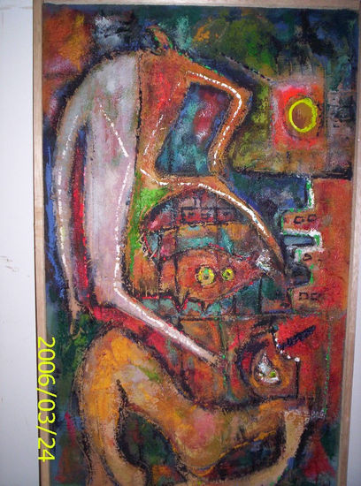 NIÑO CON CABALLITO Oil Canvas