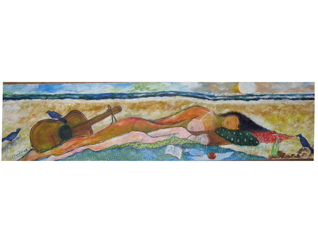 pareja en la playa