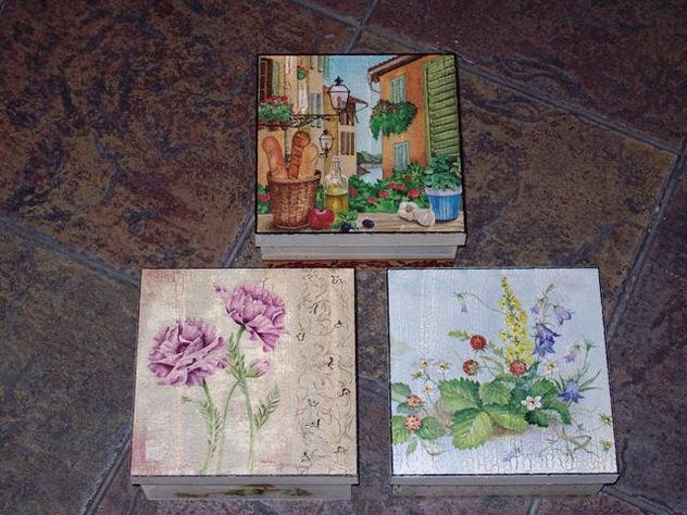 CAJAS DE MADERA