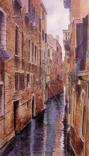 Calle de Venecia Watercolour Paper Landscaping