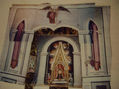 TELON DEL ALTAR DEL SANTISIMO ( la  parte de dentro, sin restaurar)