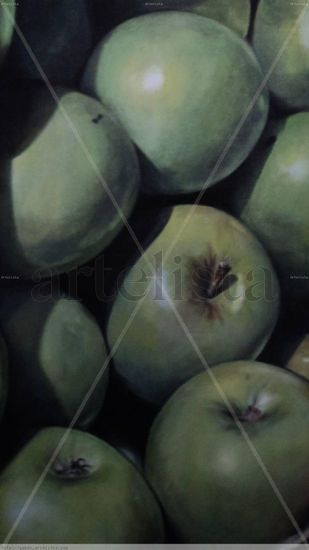 Manzanas Oil Canvas Still Life Paintings