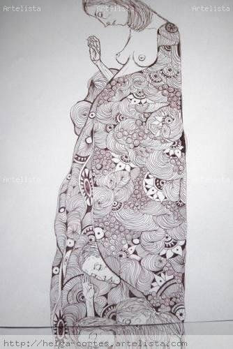 interpretación de klimt Tinta