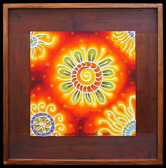 Luz Floral Acrylic Panel Others