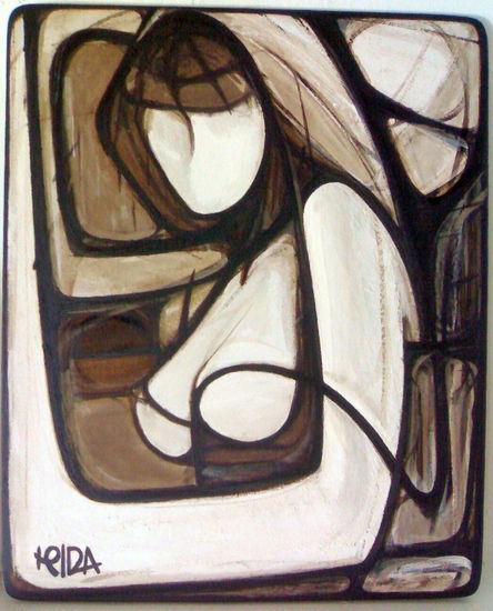 Musa zasca Acrylic Panel Figure Painting