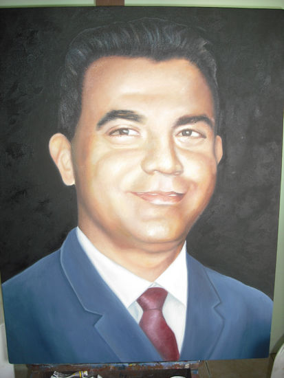 Retrato de Francisco Alarcón Fregoso Oil Canvas Portrait