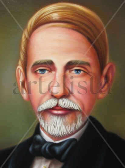 JUAN PABLO DUARTE Óleo Lienzo Retrato