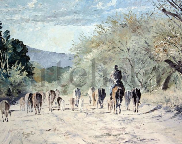 Yendo pa'l cerro