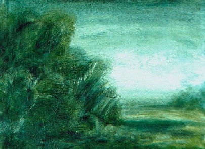 pequeña arboleda en verde