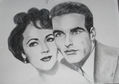 MONTGOMERY CLIFT Y ELIZABETH TAYLOR
