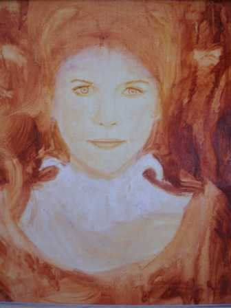 PENELOPE Óleo Lienzo Retrato