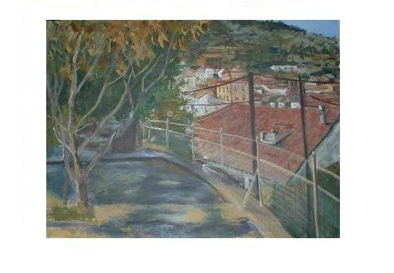 santa cruz del valle 05 Acrylic Canvas Landscaping