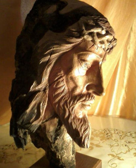 Pasión de Cristo Wood Figurative