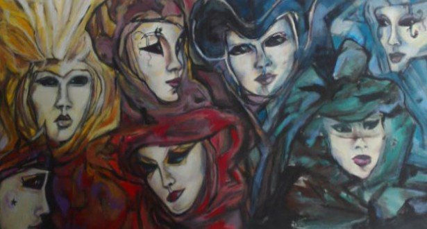 "Carnevale 3"- 2004 Acrylic Canvas Others